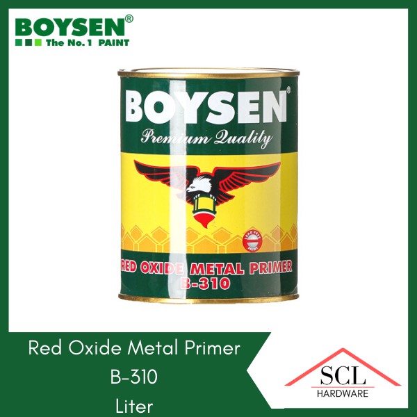 BOYSEN Red Oxide Primer B310 1 Liter Shopee Philippines