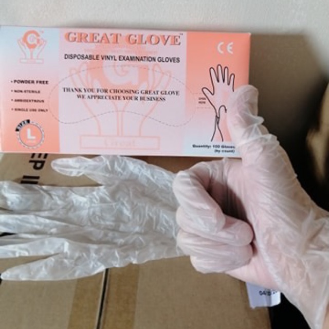 GREAT GLOVE VINYL SURGICAL GLOVES Shopee Philippines