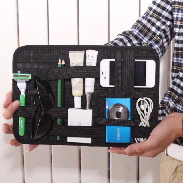 TV075 Elasticity Grid It Travel Organizer Shopee Philippines