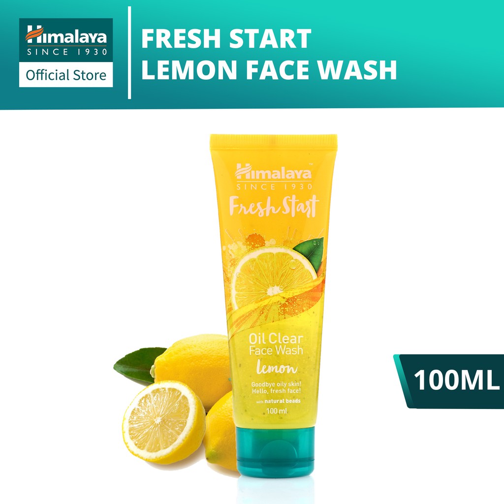 himalaya fresh start oil clear lemon face wash review