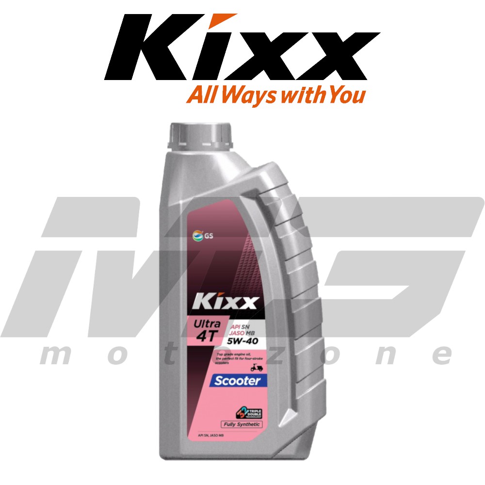 Kixx 5W 40 Fully Synthetic Ultra 4T Scooter Engine Oil Shopee Philippines