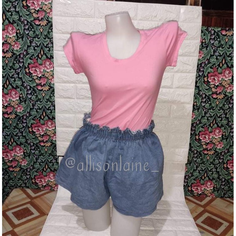PERSONAL PRELOVED PINK FITTED WOMEN'S SHIRT (XSS) Shopee Philippines