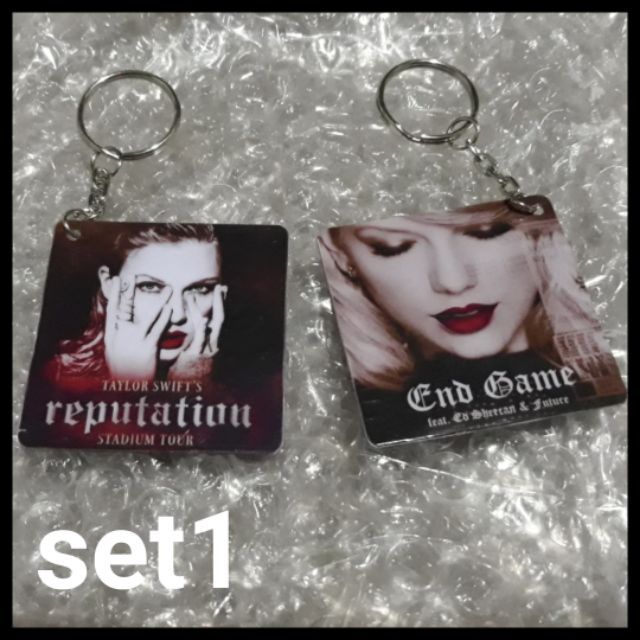 Taylor Swift Reputation Keychain