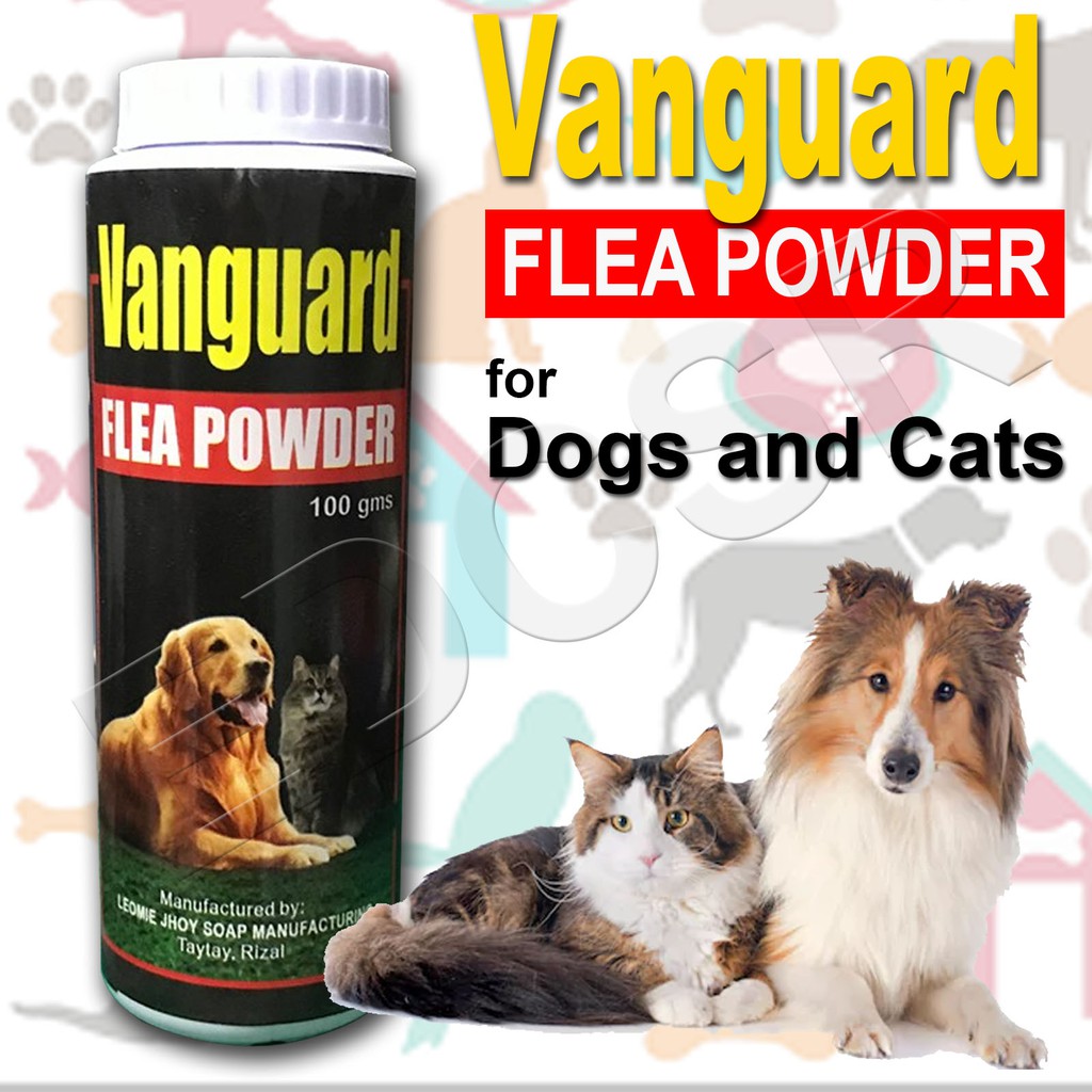 Vanguard Dog Cat Flea Powder - 100G | Shopee Philippines