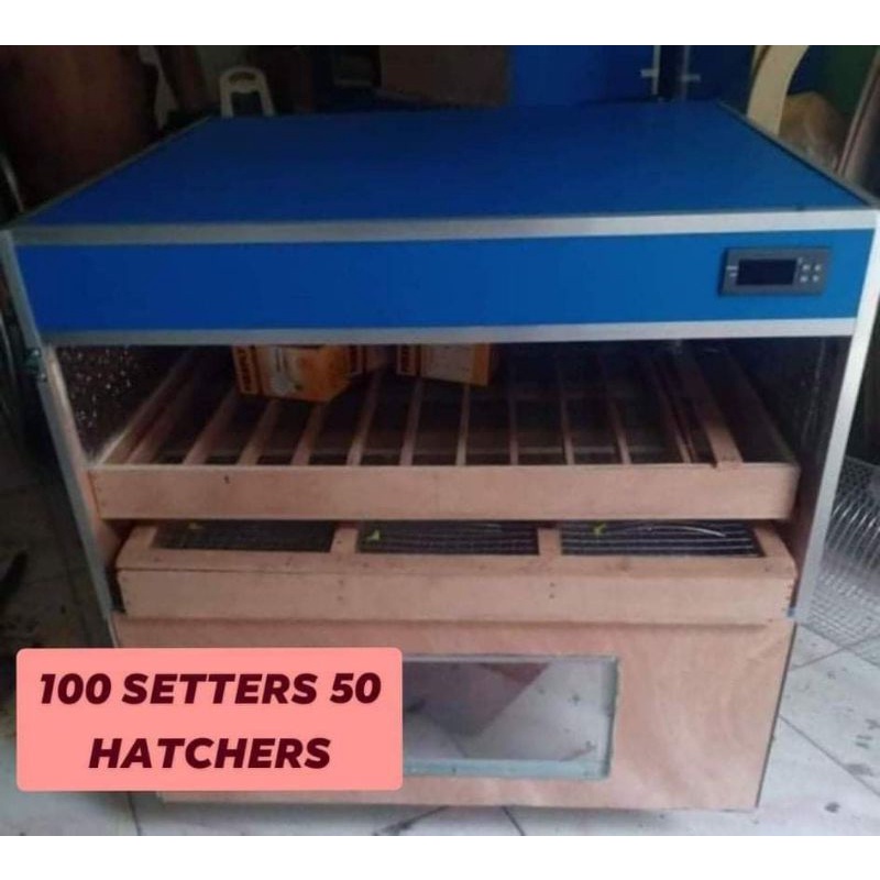 100setter w/ 50 hatcher ROLLER TYPE AUTOMATIC EGG INCUBATOR Shopee