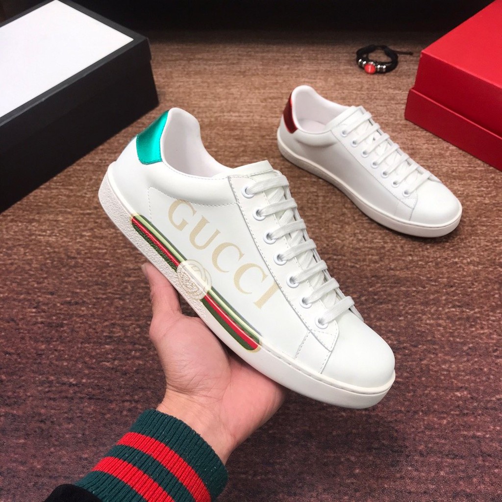 gucci ace logo sneakers