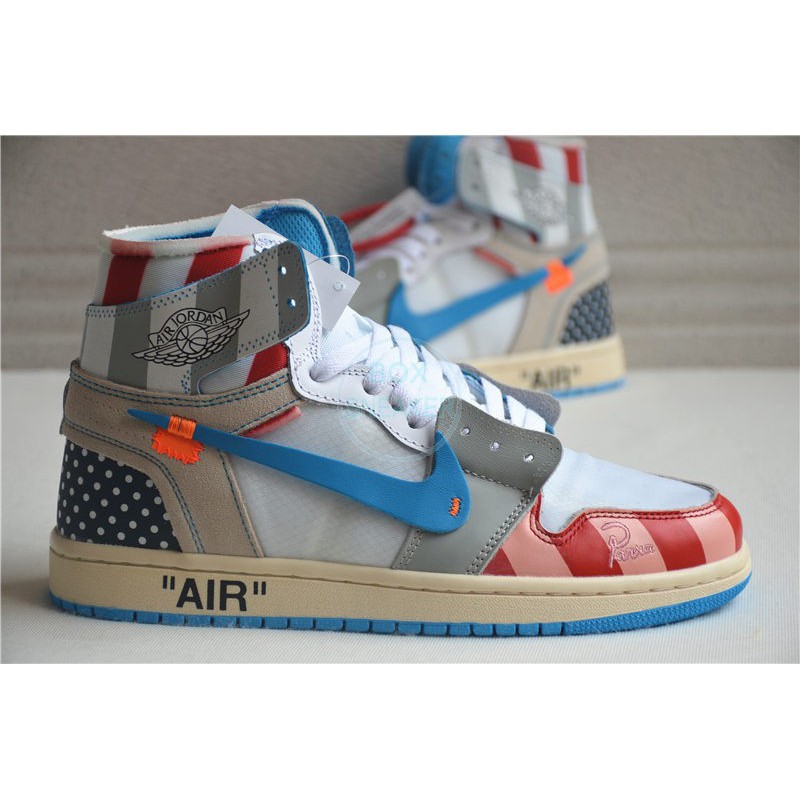 air jordan 1 x off white x parra