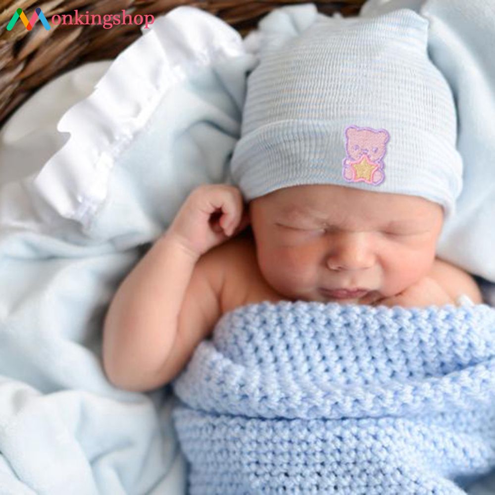 newborn baby boy knitted hats