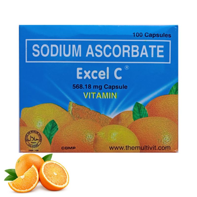 Sodium Ascorbate Excel C 568.18 mg Shopee Philippines