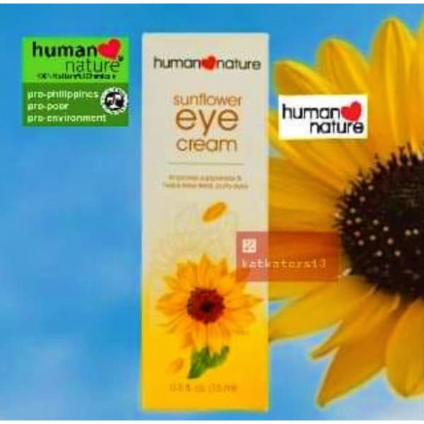 human nature eye cream