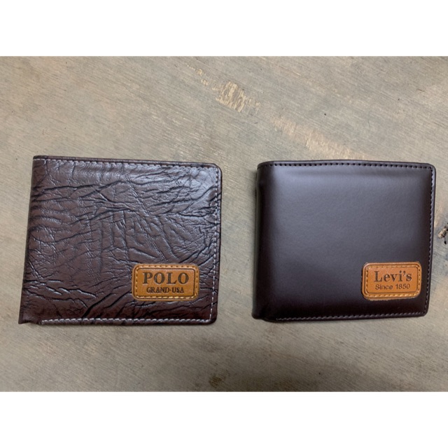 men's short wallet pu material wallet multicard wallet Shopee