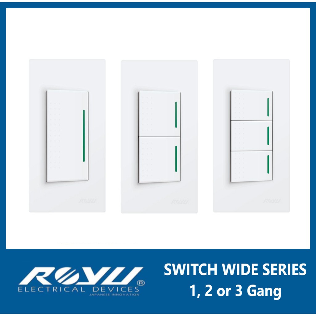 Royu 13 Gang Switch Wide Series Shopee Philippines