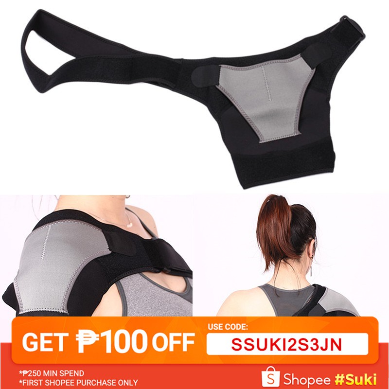 Adjustable Shoulder Protection Pad Pain Injury Prevent Shopee Philippines