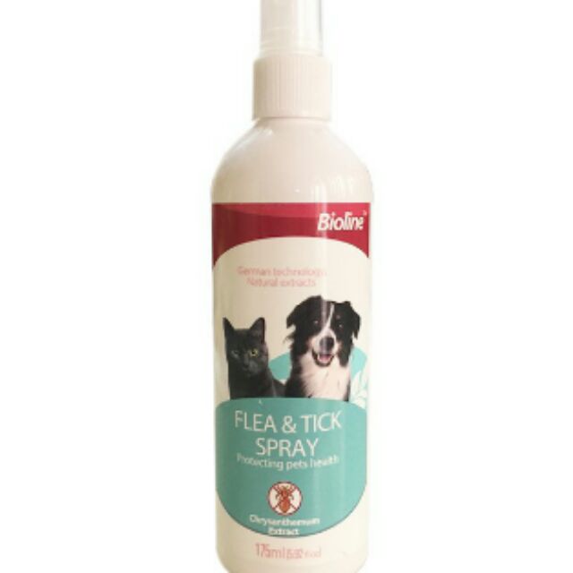 Bioline FLEA AND TICK SPRAY 175ml Cats & Dogs Anti Tick Flea Shopee