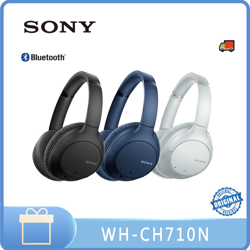 Sony WH-CH710N Wireless Noise Cancelling Headset Stereo Bluetooth ...