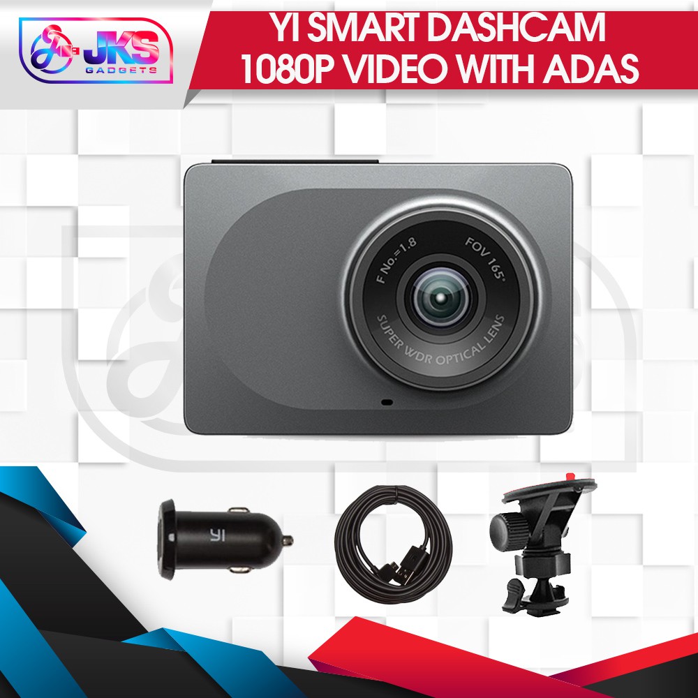 Yi Dashcam Smart Dash Camera with ADAS 1080P English Version ( Space ...