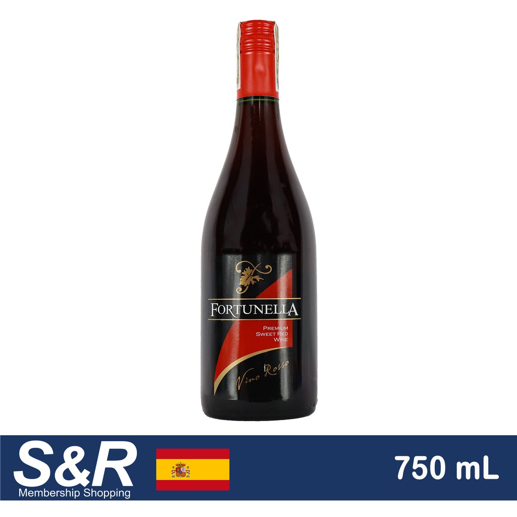 Fortunella Vino Rosso Premium Sweet Red Wine Blend 750mL Shopee