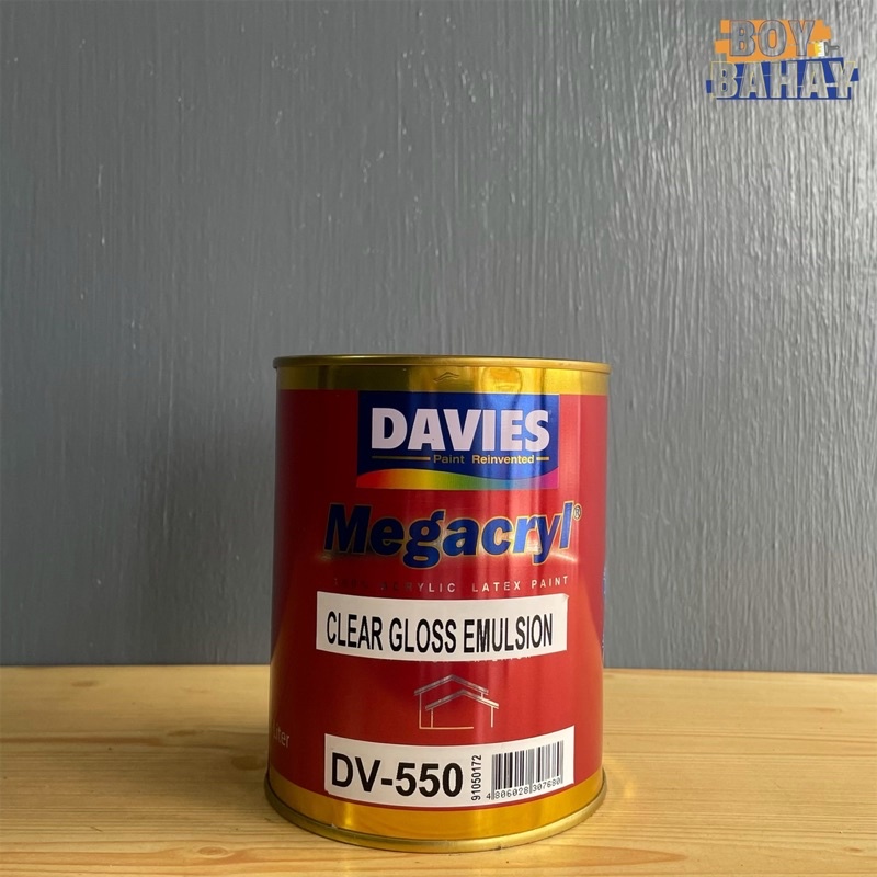 Davies Megacryl Clear Gloss Emulsion DV550 Liter Size Shopee Philippines