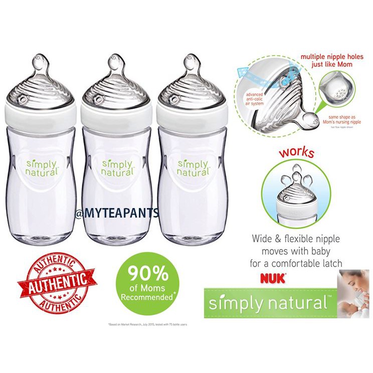 nuk simply natural 9 oz