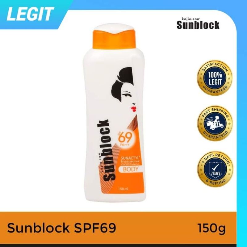 Kojiesan Sunblock Body SPF69 150g Shopee Philippines