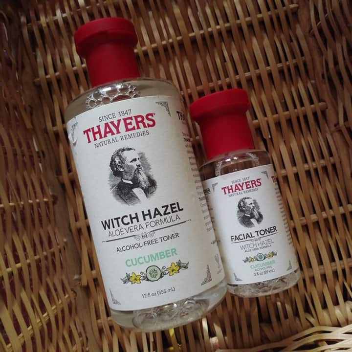 witch hazel toner cucumber