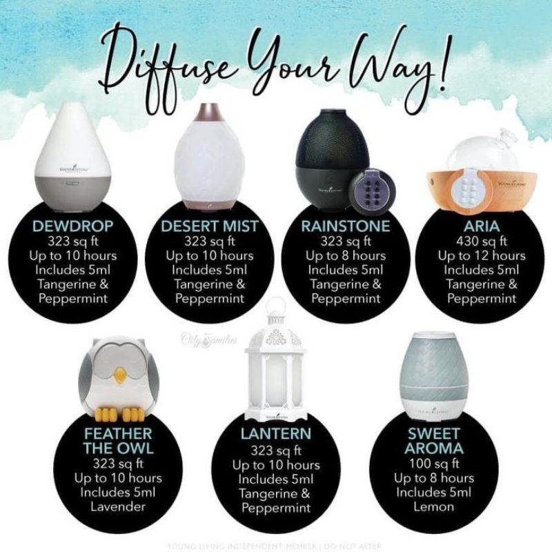 SALE!!! Young Living Diffusers with free 5ml YL Essential Oil Shopee
