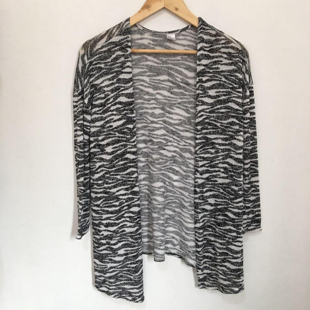 leopard print cardigan h&m