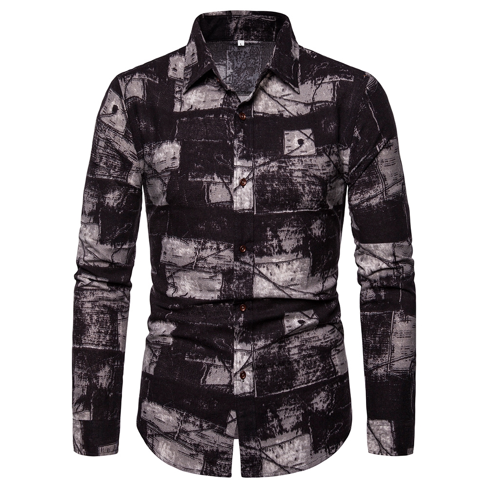 mens shirt slim fit long sleeve