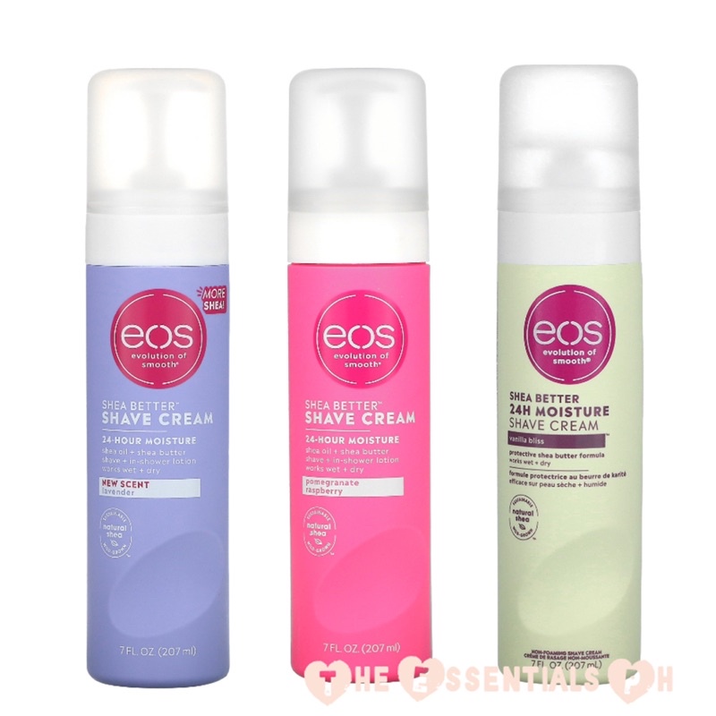 eOs evolution of smooth SHEA BETTER 24H MOISTURE SHAVE CREAM protective