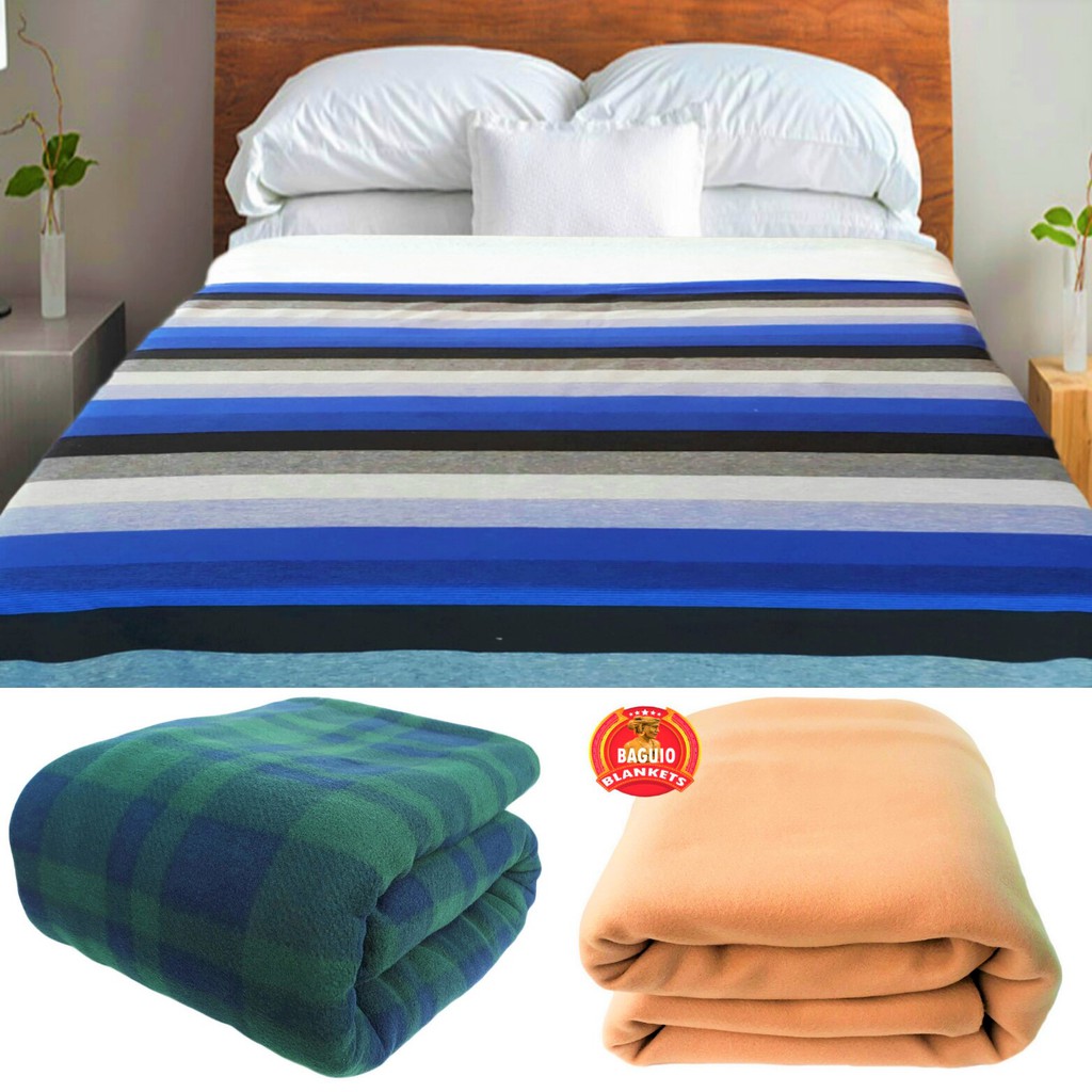 Baguio_Favorites KING & QUEEN POLYESTER Blankets/ Bed sheets Shopee