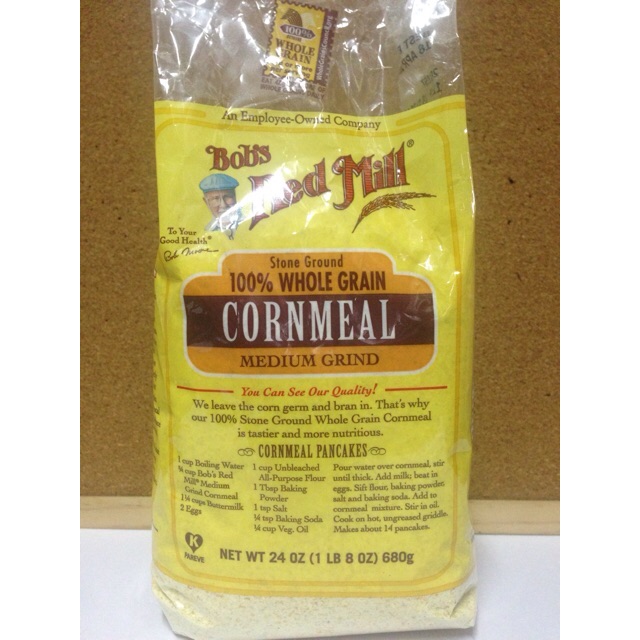 Bob's Red Mill 100 Whole Grain Cornmeal Medium Grind 680g Shopee