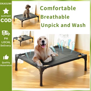 Pet Bed Large Size Cool Elevated Ventilation Rapid Heat Dissipation Light Breathable Comfortable Dog