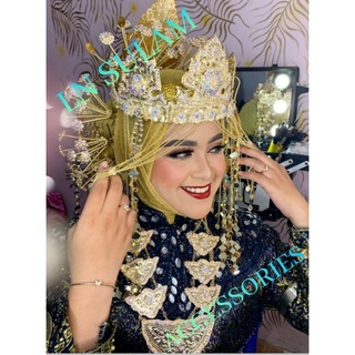 Lotus Chest Latest Traditional Traditional Japanese Sequins Accessories For Muslim Women And Groom Indonesian Culture And For Dancers modern fashion Clothing Tops kebaya Embroidery Clothes Vest Dance Art New motif Today bride For wedding Dresses Bridal fa #5