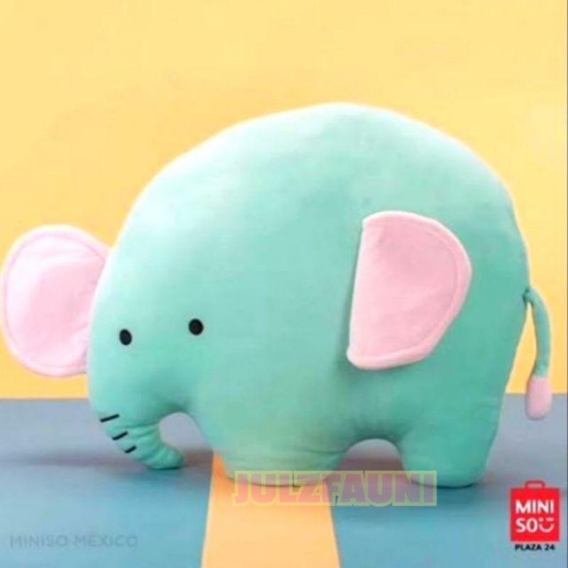miniso elephant plush