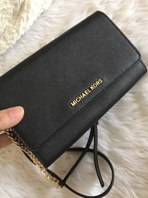 mk wallet sling bag