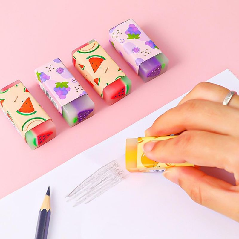 1pcs Eraser Mini Gift Cute Tiny Rubber Eraser Bottle Stationery Nice