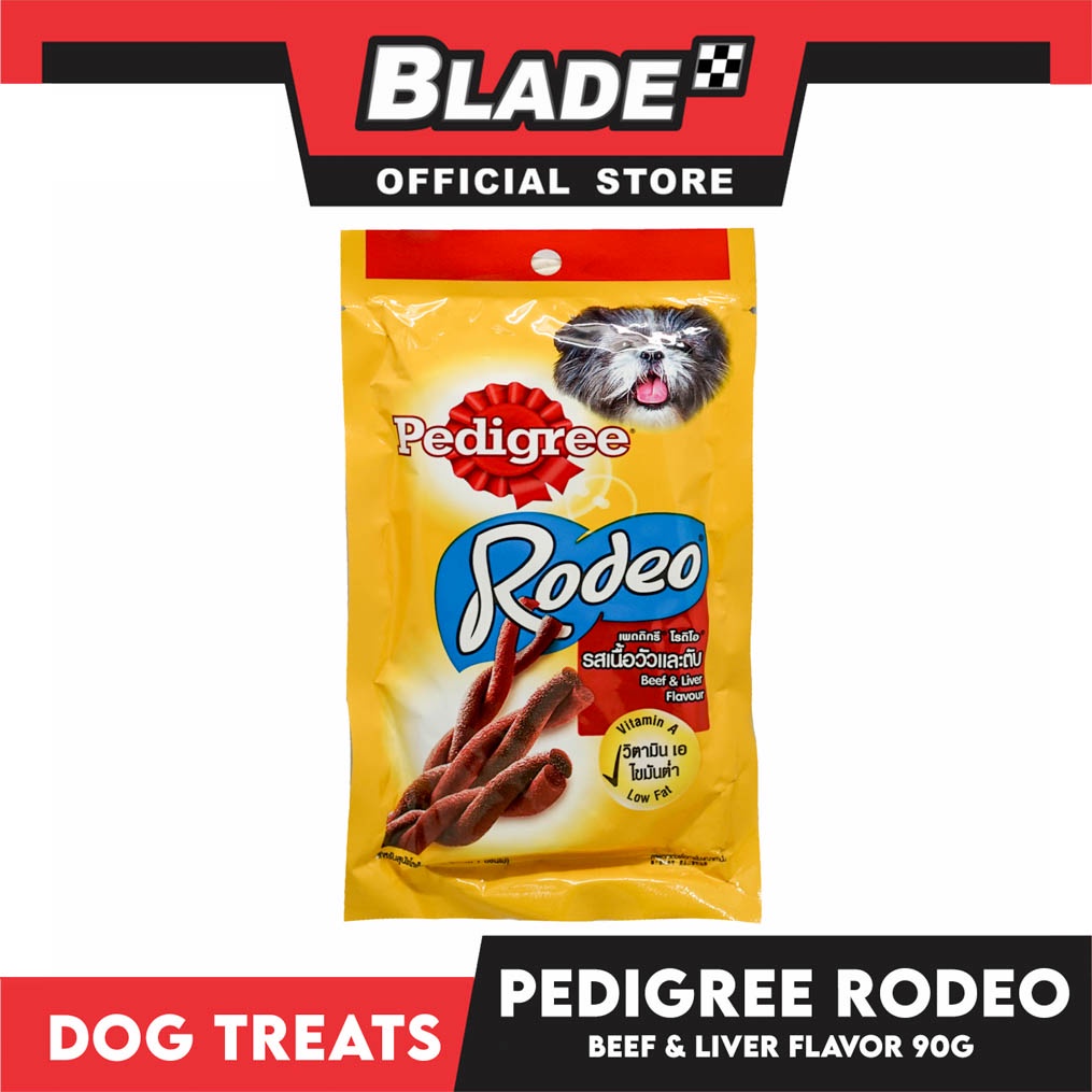 Pedigree Rodeo Beef and Liver Flavor 90g - Dog Treats  Twist Stick #1
