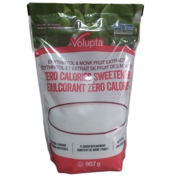 Volupta Erythritol & Monk Fruit Zero Calorie Sweetener, 907 G | Shopee ...