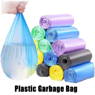 [Wholesale Price]1 Rolls Portable Thicken Household Disposable Garbage Bag /Colorful Drawstring Kitchen Storage Garbage Bags /Cleaning Waste Plastic Pouch