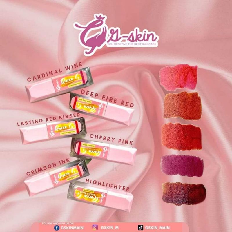 QUEEN G DAZZLE GLOW LIPTINT AND HIGHLIGHTER Shopee Philippines