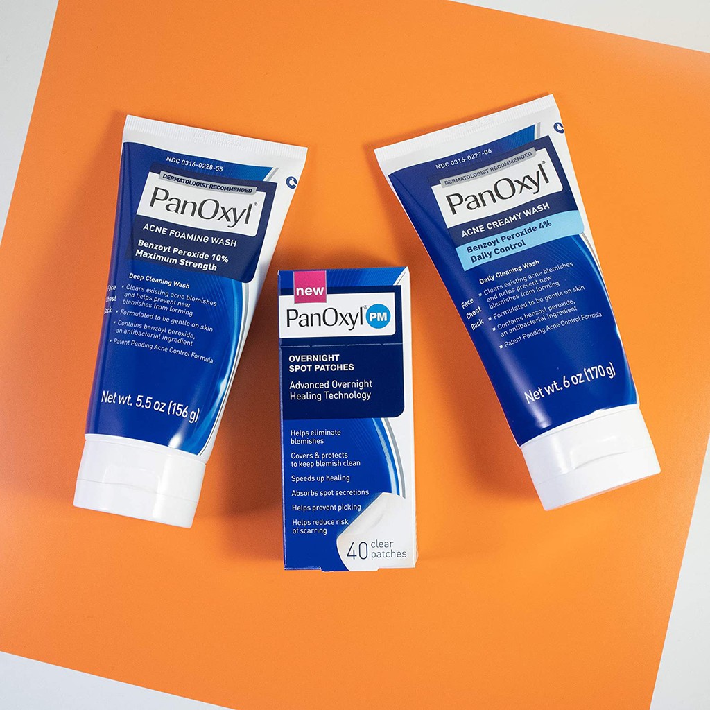 panoxyl pimple patches