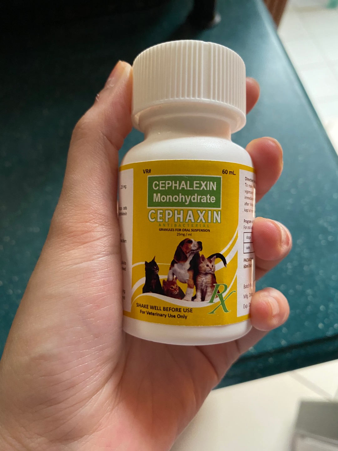CEPHAXIN 60ml Cephalexin Monohydrate Shopee Philippines
