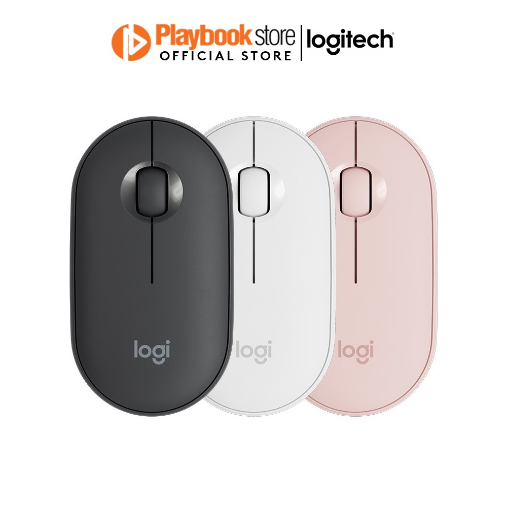 Logitech100 M350 Pebble Modern Slim And Silent Bluetooth Wireless Mouse Logi Shopee Philippines