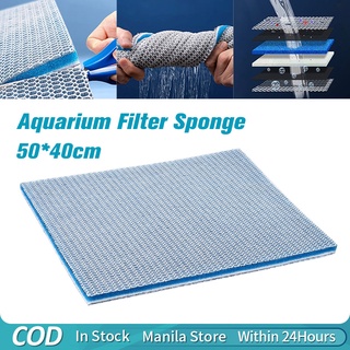 6D Aquarium Filter Sponge  Fish Tank  Filter Media Aquarium Filtration Accessories