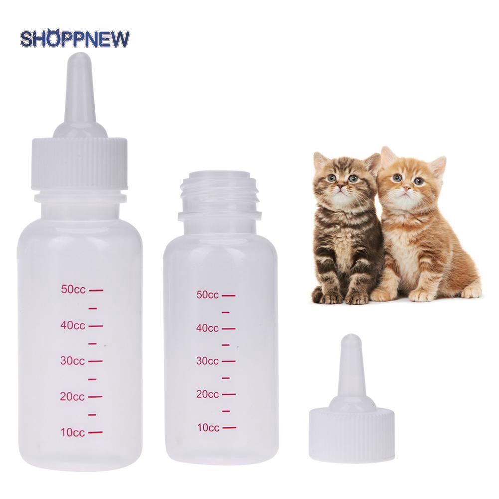 Shop 50ml Puppy Baby Dog Cat Kitten Feeding Bottle Nursing