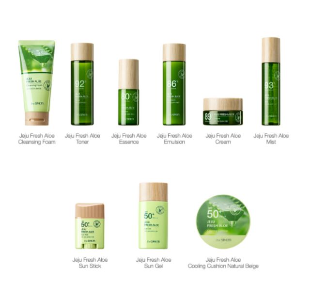 jeju fresh aloe cream