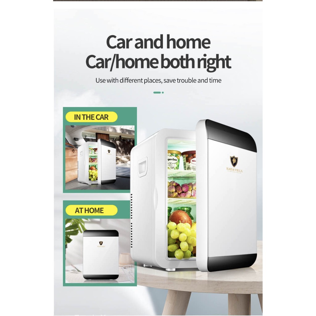 Kaisa Villa mini refrigerator portable small refrigerator for car home small fridge mini ref #6