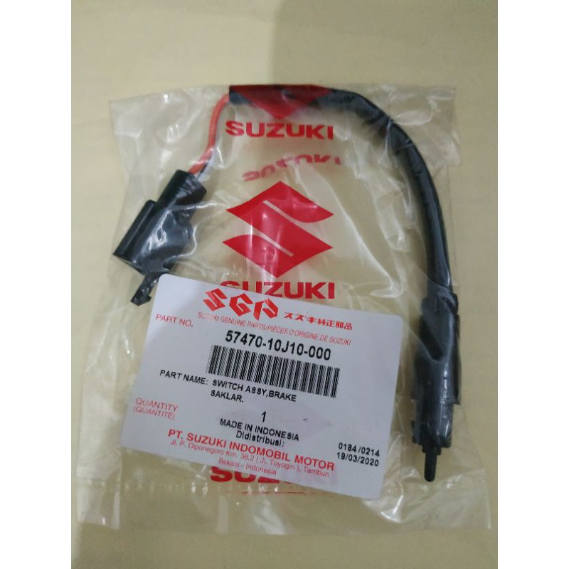 Black Rear Brake Switch 57470-10j10-000 Replacement Motor Parts for Suzuki  Address | Shopee Philippines