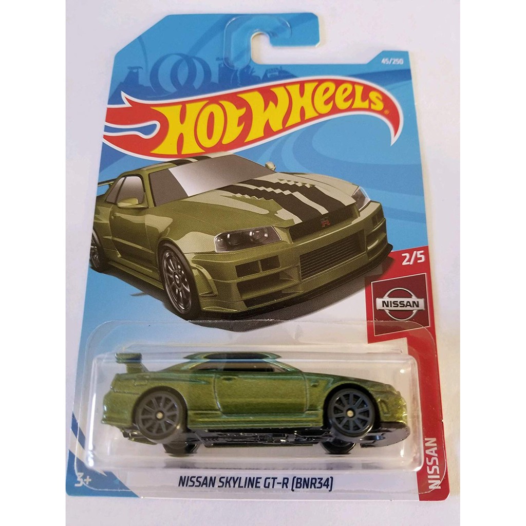 hot wheels nissan skyline gtr r34