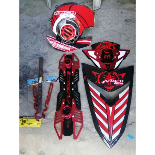 Set Up Mio Sporty Matte Gray Design Matte